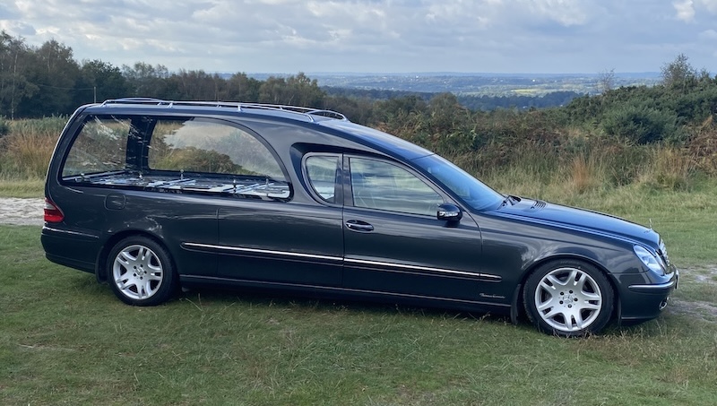 Grey Mercedes Hearse Grey Mercedes Hearse
